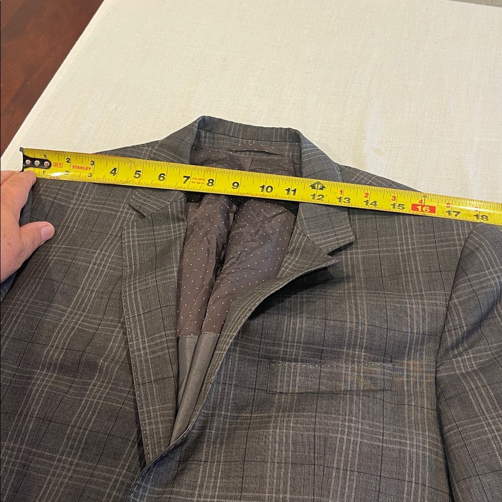 1304101 Hugo Boss Checkered Blazer HUDSON1 / Gander ret.400-500 SILK WOOL BLEND - Picture 14 of 14